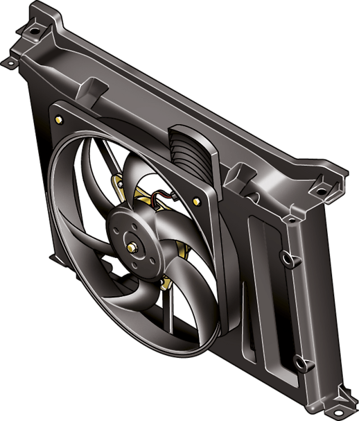 Image Engine Cooling Fan System