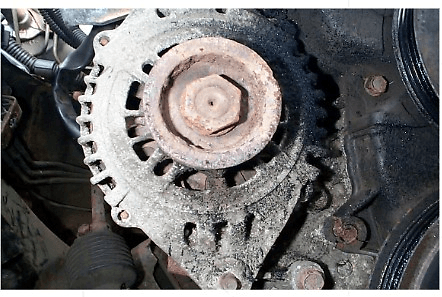 Rusty alternator