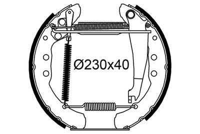 Brake Shoe Set