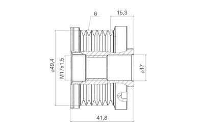 Alternator Freewheel Clutch VALEO NEW SPARE PART