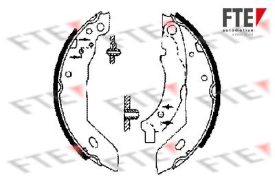 Brake Shoe Set