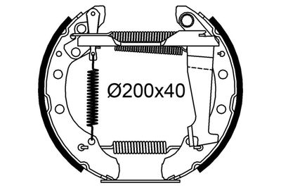 Brake Shoe Set