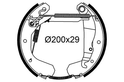 Brake Shoe Set
