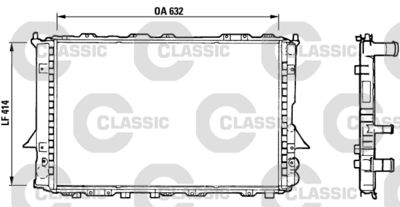 Radiator, engine cooling