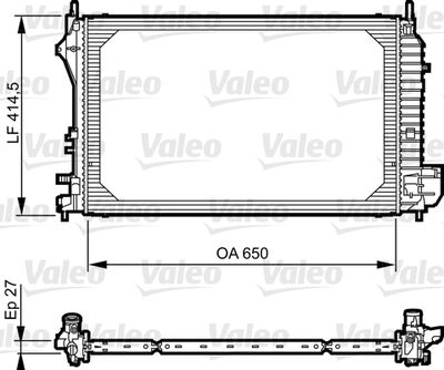 Radiator, engine cooling
