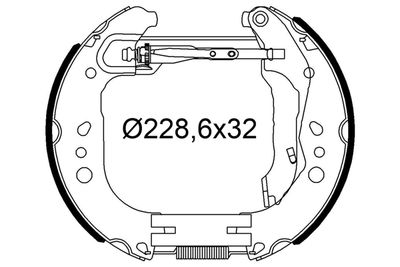 Brake Shoe Set
